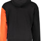 Black Cotton Men Sweater