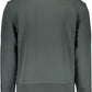 Green Cotton Men Sweater