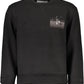 Black Cotton Men Sweater
