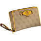 Beige Polyurethane Women Wallet