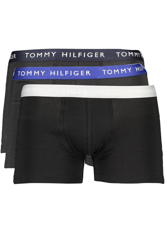 Black Cotton Men Trunk