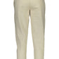Beige Cotton Women Sport Pant