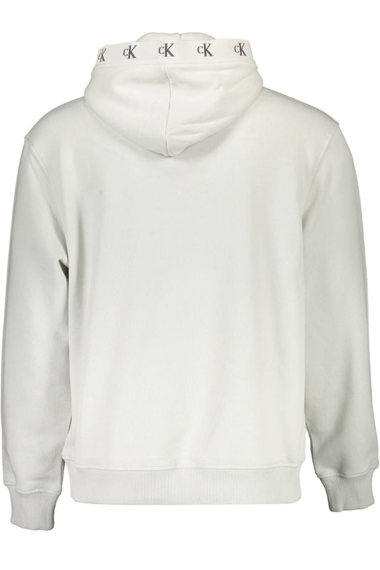 Gray Cotton Men Sweater