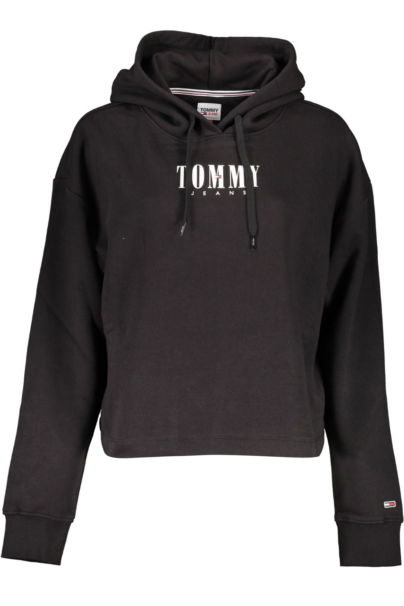 Black Cotton Women Sweater