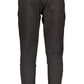 Black Cotton Men Sports Trouser