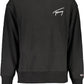 Black Cotton Men Sweater