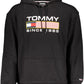 Black Cotton Men Sweater