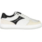 White Polyester Men Sneaker