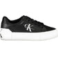 Black Polyester Women Sneaker