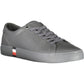Blue Polyester Men Sneaker