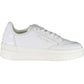 White Polyester Women Sneaker