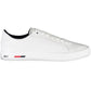 White Polyester Men Sneaker