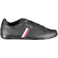 Black Polyester Men Sneaker