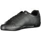 Black Polyester Men Sneaker
