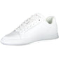 White Polyester Men Sneaker