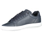 Blue Recycled Polyester Men Sneaker
