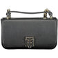 Black Polyester Women Handbag
