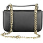 Black Polyester Women Handbag