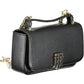 Black Polyester Women Handbag
