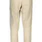 Beige Cotton Men Pants