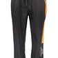 Black Cotton Men Trousers