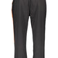 Black Cotton Men Trousers
