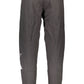 Black Cotton Men Sports Trouser