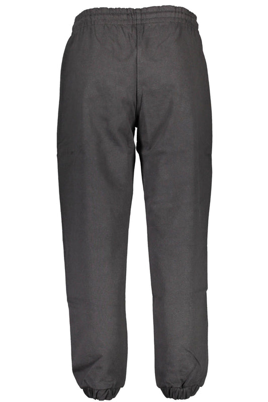 Black Cotton Women Sport Trouser