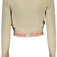 Beige Lyocell Women Sweater