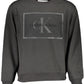 Black Cotton Men Sweater