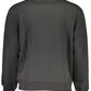 Black Cotton Men Sweater
