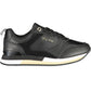 Black Polyester Women Sneaker