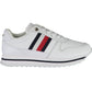 White Polyester Women Sneaker