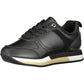 Black Polyester Women Sneaker