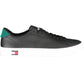 Black Recycled Polyester Men Sneaker