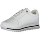 White Polyester Women Sneaker