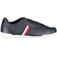 Blue Polyester Men Sneaker