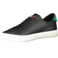 Black Recycled Polyester Men Sneaker