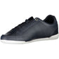 Blue Polyester Men Sneaker