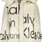Beige Polyester Men Jacket