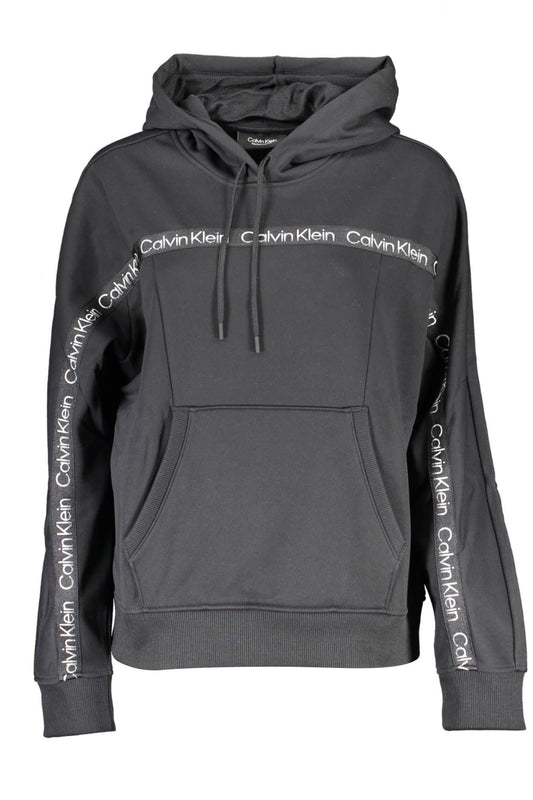 Black Polyester Women Sweater