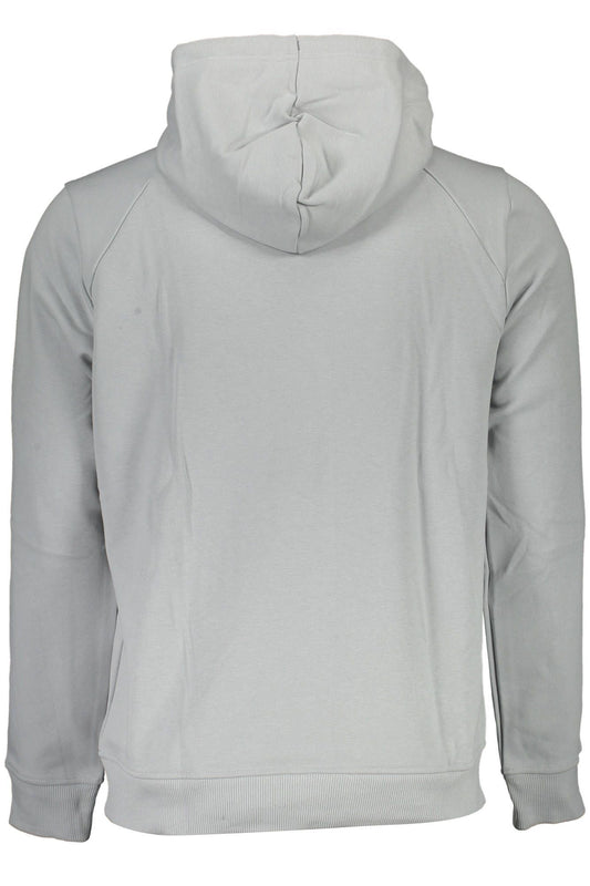 Gray Cotton Men Sweater