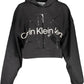 Black Cotton Women Sweater