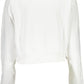White Polyester Women Sweater