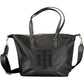 Black Nylon Women Handbag