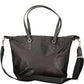 Black Nylon Women Handbag