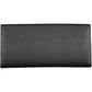 Black Polyurethane Women Wallet