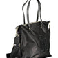 Black Nylon Women Handbag
