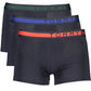 Black Cotton Men Boxer