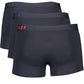Black Cotton Men Boxer